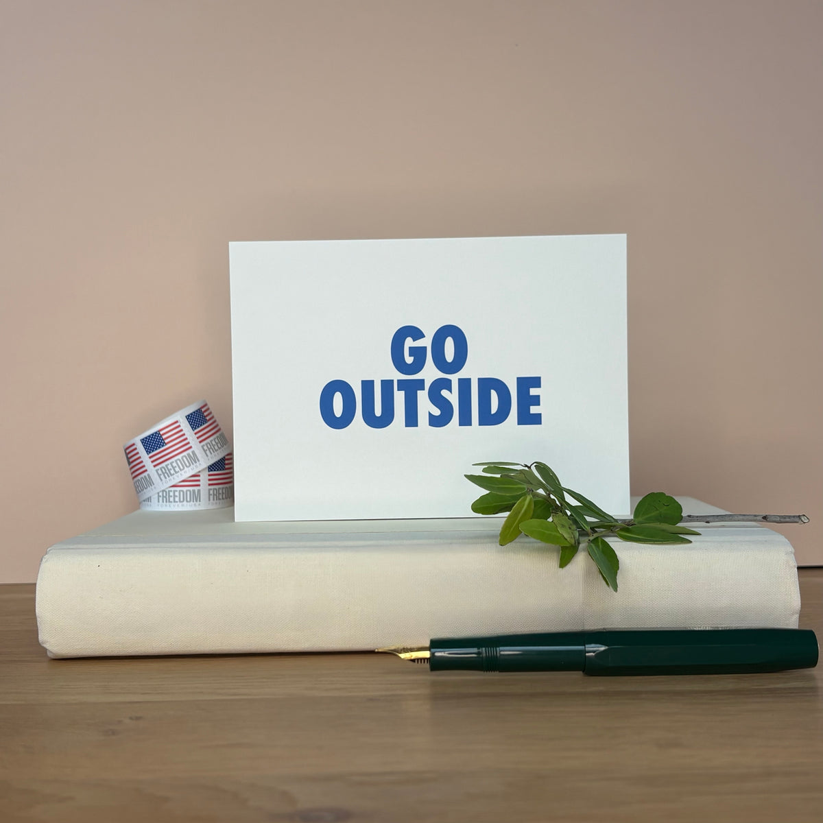 Go outside