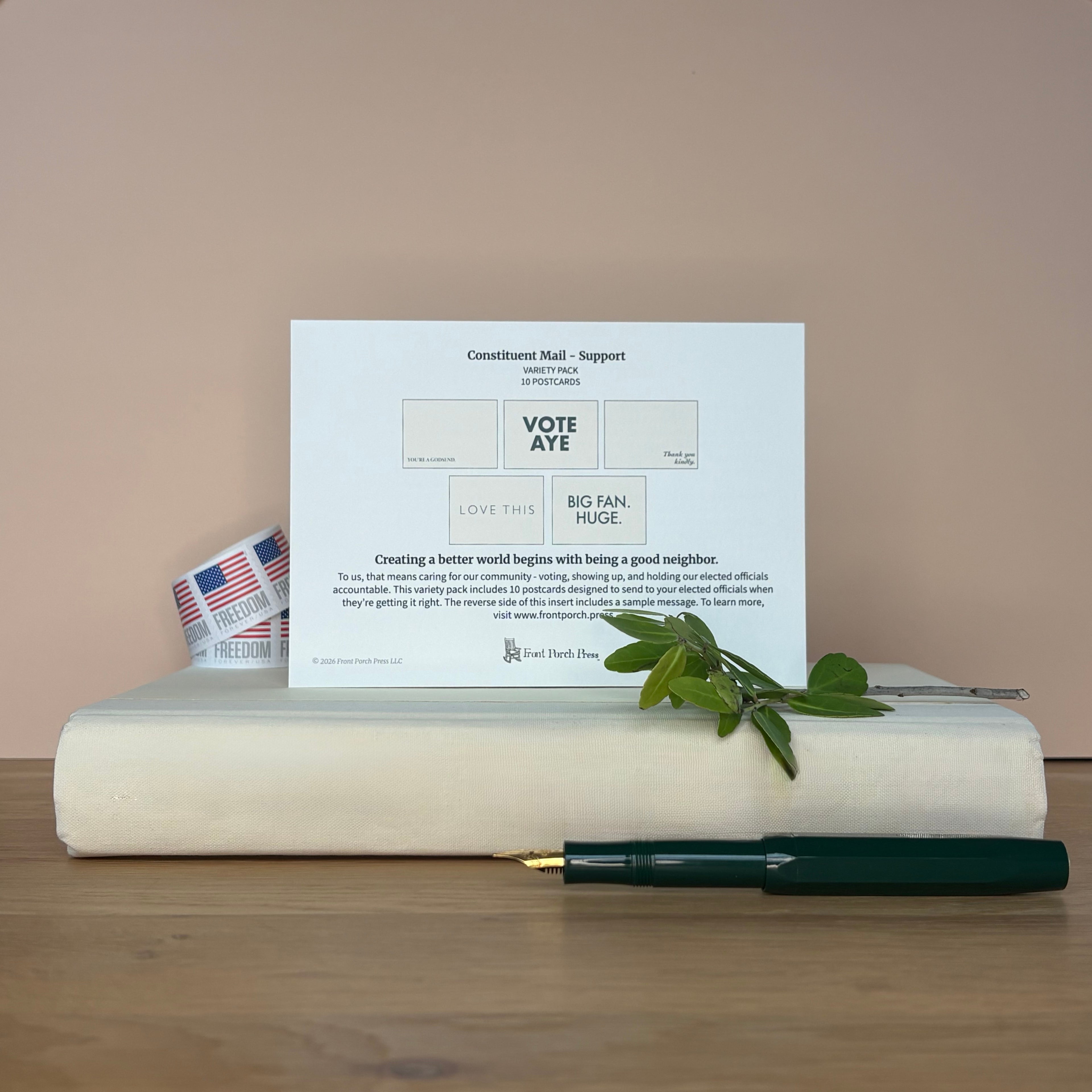 Constituent Mail - Support Variety Pack